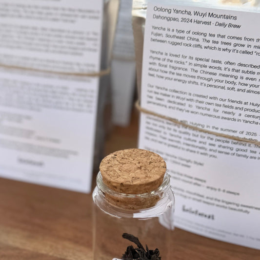 Oolong Yancha, Dahongpao, Daily Brew (Smorgasburg Dec'25 Edition)